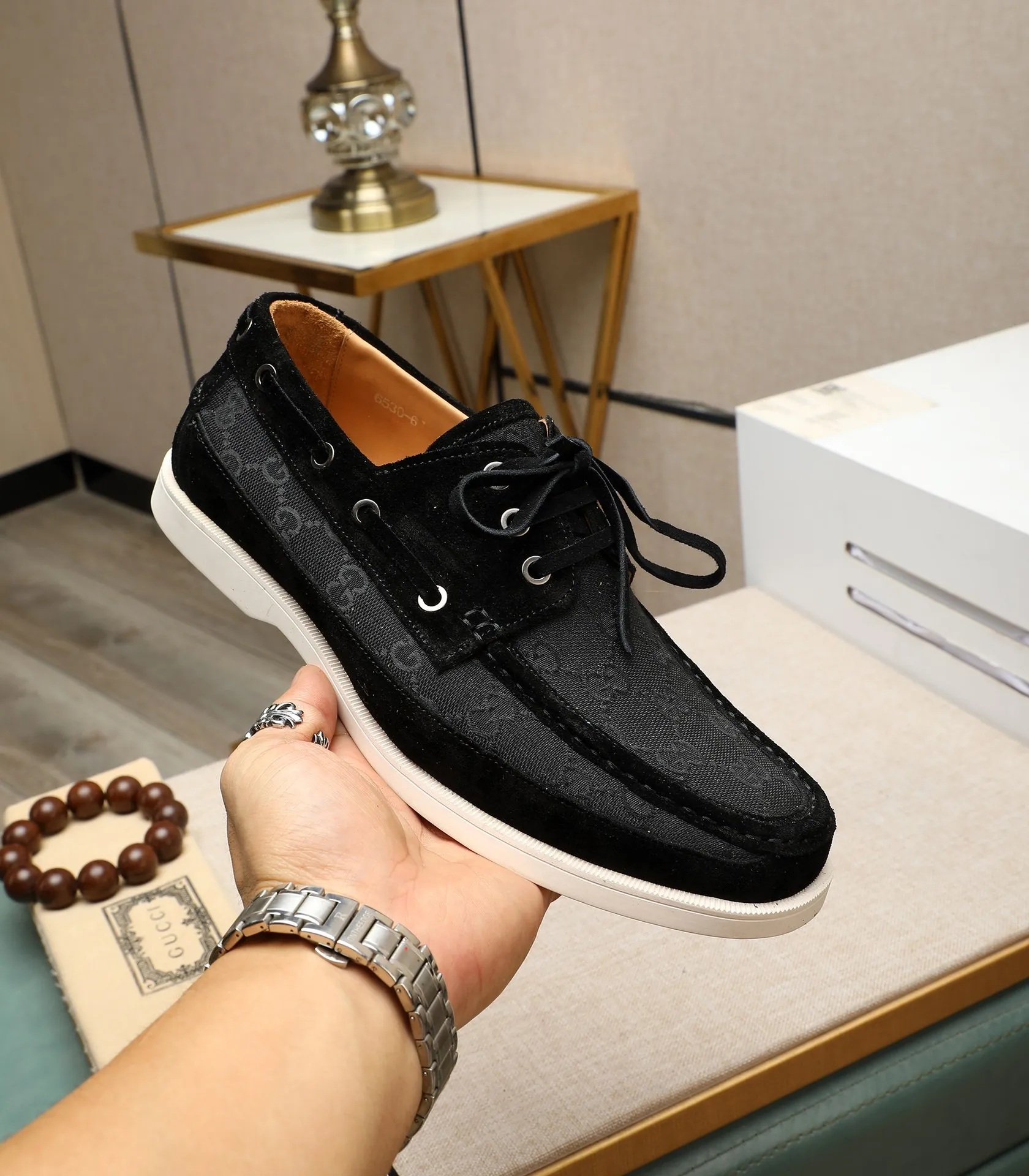 Men's shoes💰540 GUCCI🔍🔍2024 latest model On sale at the counter at the same time, original calfskin imported from Italy, cowhide lining, (high-end, noble, and classy) with exquisite workmanship, soles: original soles specially provided by the original factory, ⚠Exclusive double-layer movable molded soles are super comfortable⚠, real photos🎬The real ones are better🔍🔍"High quality·Follow the order" code number 38-44